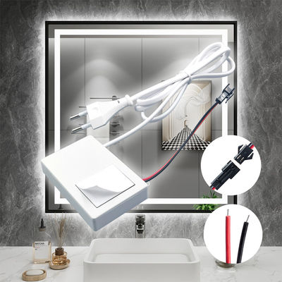 60W 12V Defogger com uma chave uma cor selecionada LED Dimmer Mirror Switch Sensor Touch