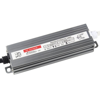 Motor LED à prova d'água de saída única 60-400W AC180-264V DC 12V 24V Fonte de alimentação de interruptor