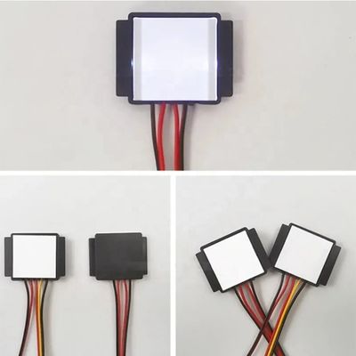 DC12V 12W 24W 36W 3.3cm*3.3cm*0.8cm Switch de sensor de toque de um botão para espelhos inteligentes
