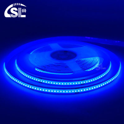 SL- COB-03208DB 8mm PCB Largura 180 graus Ângulo de visão Lâmpada LED azul