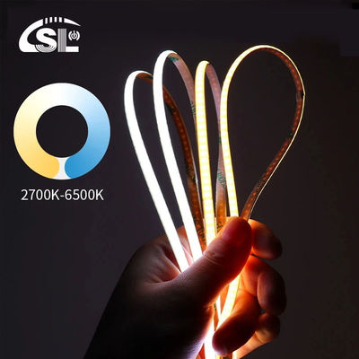 SL- COB-03208DB 8mm PCB Largura 180 graus Ângulo de visão Lâmpada LED azul