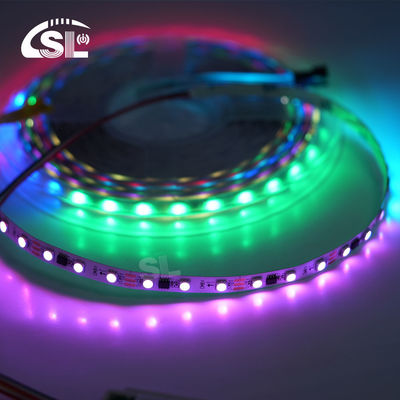 IP20 12V 60led/metro SMD 5050 10M LED RGB Strip Light para parede do banheiro