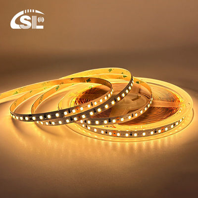 IP20 2835 SMD Lâmpada de tira LED de cor única 120 Led 12V 24V 8W Baixa Tensão 3M para espelho