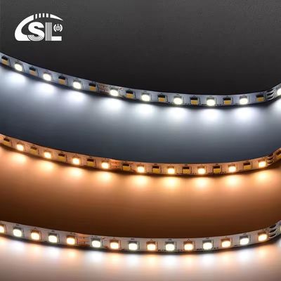 4000K CCT 8mm Largura LED Flexível Lâmpada de Faixa 12V 120leds / m para solução de iluminação doméstica