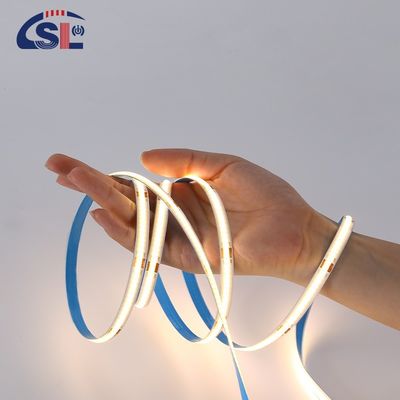 1cm 1Cut Electroplate COB 12v COB 320Ds 5mm Ra 85 LED Light Strip