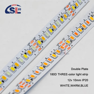 10mm 2835 180D Quente Branco Azul 12V LED Lighting Strip para Residencial Espelho Iluminação de Banheiro