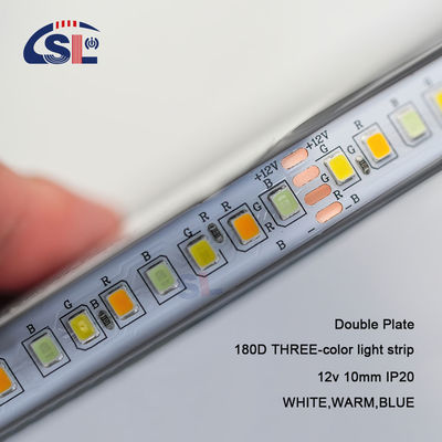 10mm 2835 180D Quente Branco Azul 12V LED Lighting Strip para Residencial Espelho Iluminação de Banheiro