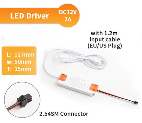 SL Handy Lightweight Power Supply LED Driver 12W 24W 36W 48W 60W para espelhos de banheiro