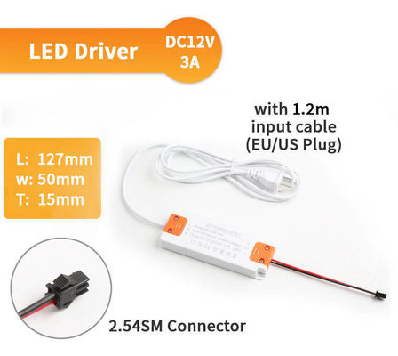 SL Handy Lightweight Power Supply LED Driver 12W 24W 36W 48W 60W para espelhos de banheiro