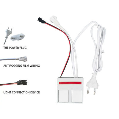 Fonte de luz LED de 12 V Interruptor de espelho de banheiro integrado 1N1NC Combinação 1A Corrente máxima