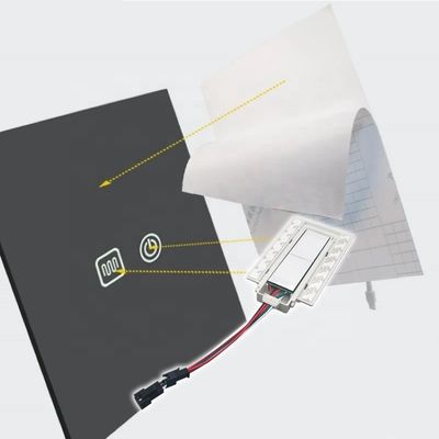 Lentes de PET Material Sensor de Toque de Banho Interruptor Vanity Dimmer Defogger LED Smart Mirror