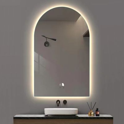Hotel Casa Decoração de banheiro Design moderno touch screen Espelho inteligente com luzes LED e sensor switch