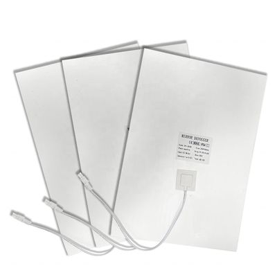 Material PET impermeável Anti Fog Defogger Film para espelho de banheiro 150mm * 200mm 10-20C