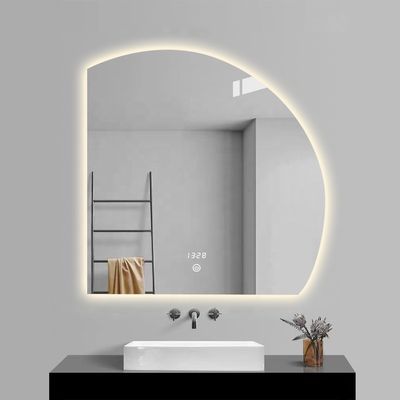 Lâmpada tricromática personalizada de faixa LED Espelho inteligente Um must-have para banheiros modernos