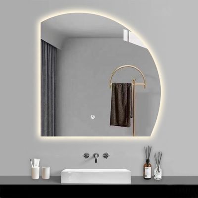 Lâmpada tricromática personalizada de faixa LED Espelho inteligente Um must-have para banheiros modernos