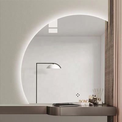 Lâmpada tricromática personalizada de faixa LED Espelho inteligente Um must-have para banheiros modernos