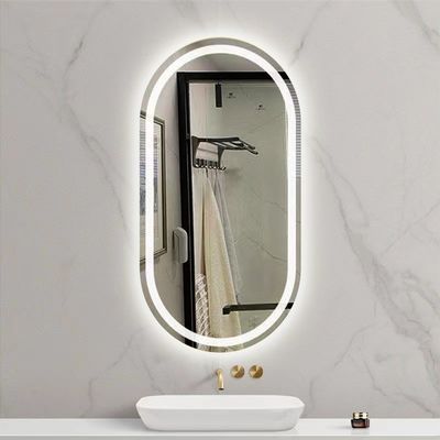 Hotéis Casa Decoração de banheiro LED iluminado Luzes tricolores Impermeável Espelho de vaidade