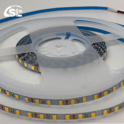 Residencial Slim DC12V SMD2835 Electroplate PCB 120Ds 5mm Ra 80 3000K LED Light Strip