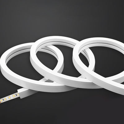 Luz de faixa LED de neon cortável de separação colorida com fonte de alimentação 5V 12V 24V AC220V