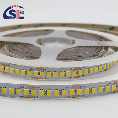 Residencial DC12V 24V SMD2835 Electroplate PCB 240Ds 8mm Ra 80 6500K LED Light Strip