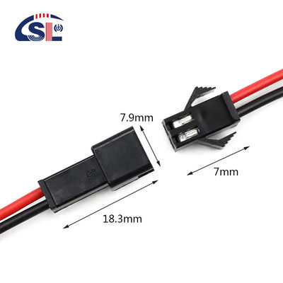 Atualize o seu quarto de hotel JST Cable com 2 3 4 Pin SM macho conector feminino e fio