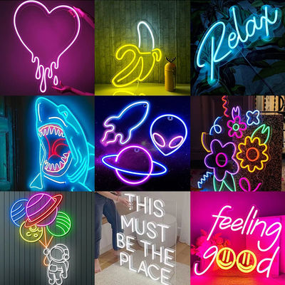 12v/24v/120v/240v LED Neon Strip Cuttable Rosa/Azul Silício para DIY luzes de Natal