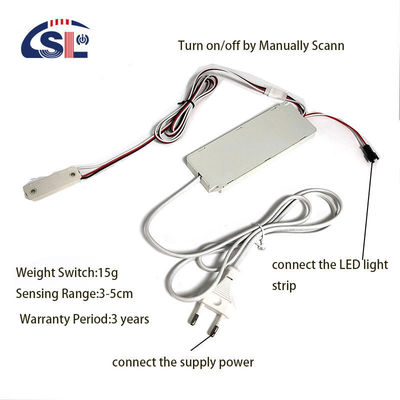 Controle convenientemente as luzes com DC12V 5A 60W Smart Hand Sweep Sensor Switch