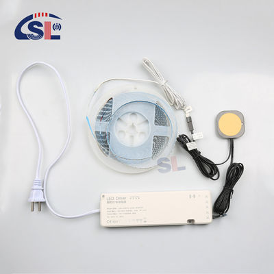 110V 240VAC Interruptor de Dimmer de Toque de Espelho Integrado para Smart LED 2.5cm Cabinet Light
