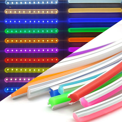 3- ODM/OEM Pure Silica Gel Neon Rope DC12V DC24V IP67 impermeável 120leds/m SMD 2835 Led Neon Lights para exterior e interior