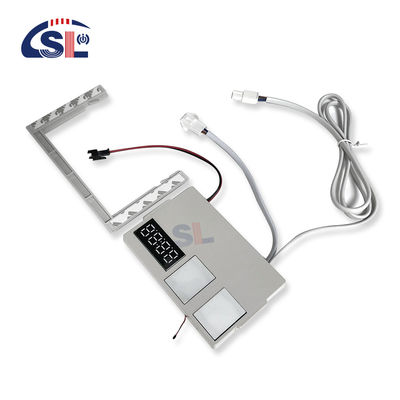 Controle do sensor de toque LED de uma única/três cores com display de tempo e temperatura 12W/24W/36W