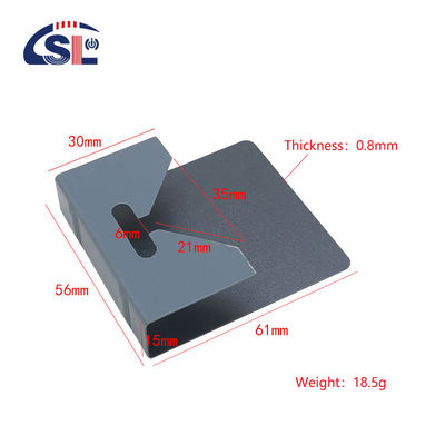 Ganchos de espelhos de placas de gás metálicas quadradas para espelhos de vidro sem enquadramento Acessórios de hardware