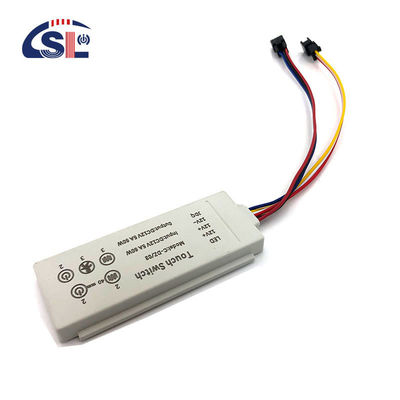 DC 12V 5A 60W Troca de sensor de toque de três botões para radar de espelho integrado indutivo