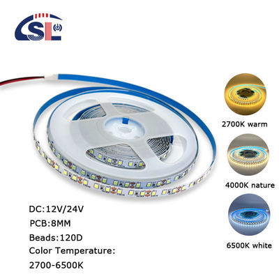 DC12V 24V SMD2835 120D 8mm 4000K Ra70 Tabela de corte a óleo LED