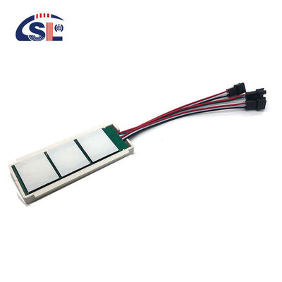 Dc12 5A integrado com três botões de sensor de toque, comando de interruptor, duas luzes de banda LED para desfoque de espelhos de banheiro