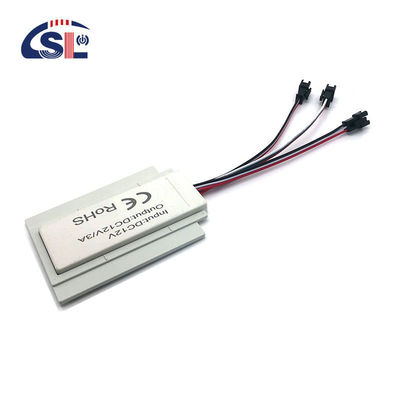 Dc12 5A integrado com três botões de sensor de toque, comando de interruptor, duas luzes de banda LED para desfoque de espelhos de banheiro