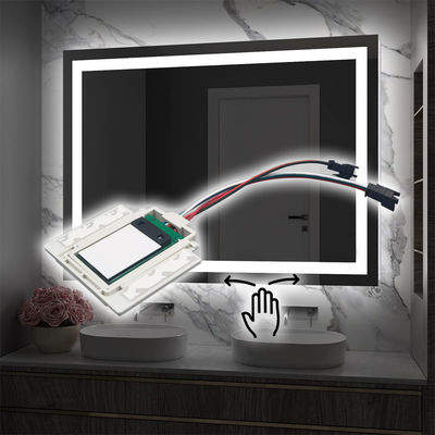 Interruptor de sensores classificado IP24 para espelhos inteligentes, digitalização manual de 3-5 cm Faixa de detecção DC12V