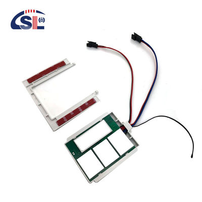 Conveniente DC12V SL Multi-função Split Três botões de exibição Sensor de toque de tempo Switch