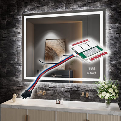 Conveniente DC12V SL Multi-função Split Três botões de exibição Sensor de toque de tempo Switch