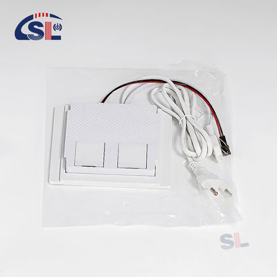 12W integrado grande dois botões três cores sensor de toque Switch para espelhos de banheiro