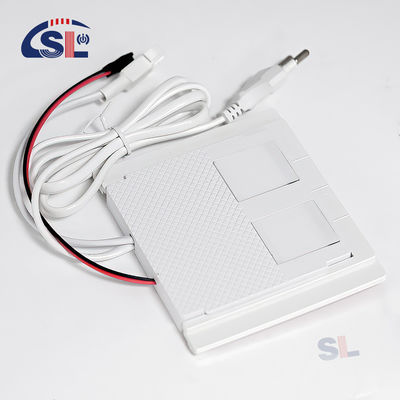 24W grande integrado com dois botões sensor de toque de cor única para espelhos de banheiro