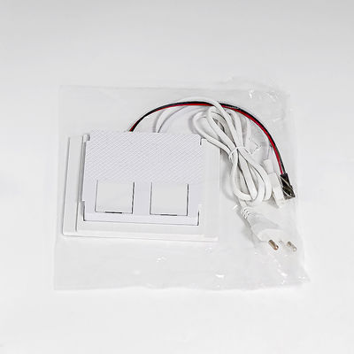 24W grande integrado com dois botões sensor de toque de cor única para espelhos de banheiro