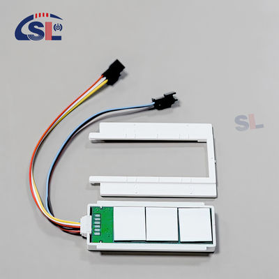 DC12V 12W Split Três botões Sensor de toque de atenuação sem passo para espelho LED de banheiro