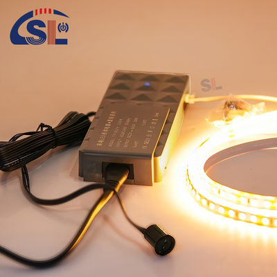 Voltagem DC12V/24V Comutador de controle táctil de metal do armário para dimming de luz LED no armário