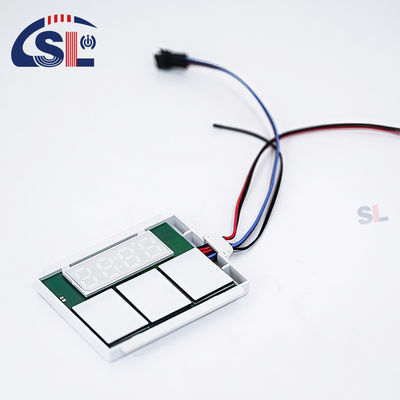 Interruptor de sensor de toque dimmer ON/OFF de um/três cores para iluminação LED de espelho de banheiro