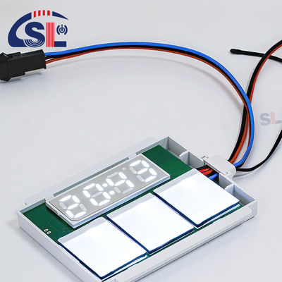 Interruptor de sensor de toque dimmer ON/OFF de um/três cores para iluminação LED de espelho de banheiro