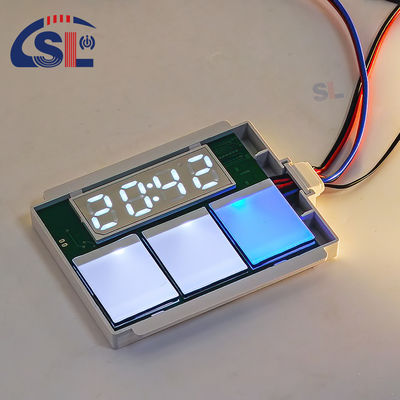 Interruptor de sensor de toque dimmer ON/OFF de um/três cores para iluminação LED de espelho de banheiro