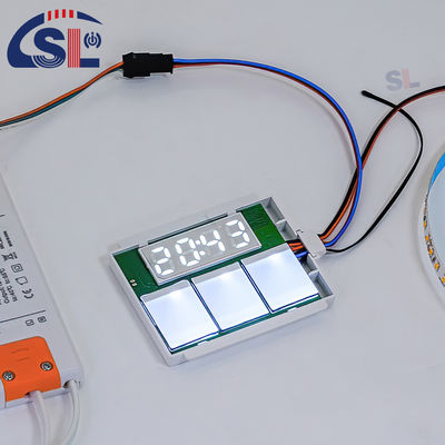 Interruptor de sensor de toque dimmer ON/OFF de um/três cores para iluminação LED de espelho de banheiro