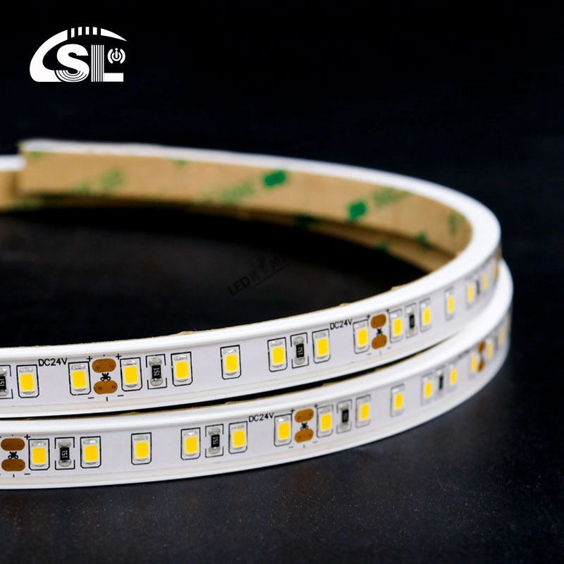 120 leds 6500K 8mm impermeável IP67 Tabela de corte por impressão SMD2835 Luz de faixa LED com CRI Ra 70