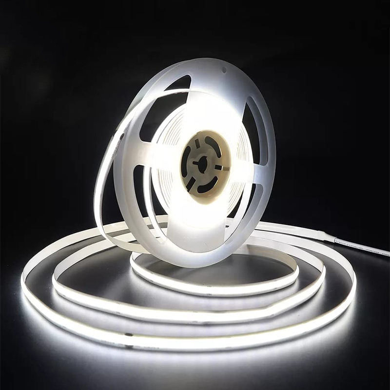480Leds 6500K Lâmpadas LED flexíveis COB para decoração de interiores em voltagem 12V/24V