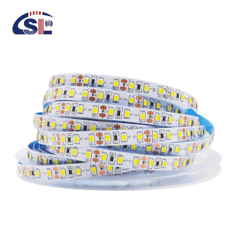 Home 12v 8mm 120leds 12000K Cool White Die-Cutting Board SMD2835 Led Strip Light para decoração interior